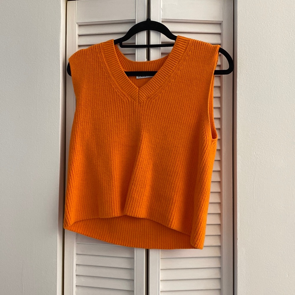 Zara crop sweater